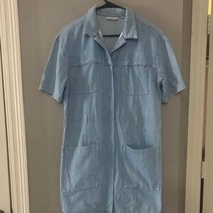 Lacoste Men's Light Blue Shirt Jacket